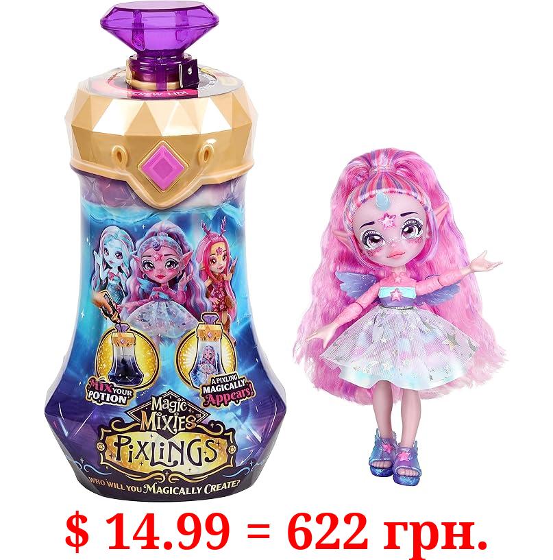 Magic Mixies Unia The Unicorn Pixling - Reveal 6.5" Doll from Potion Bottle