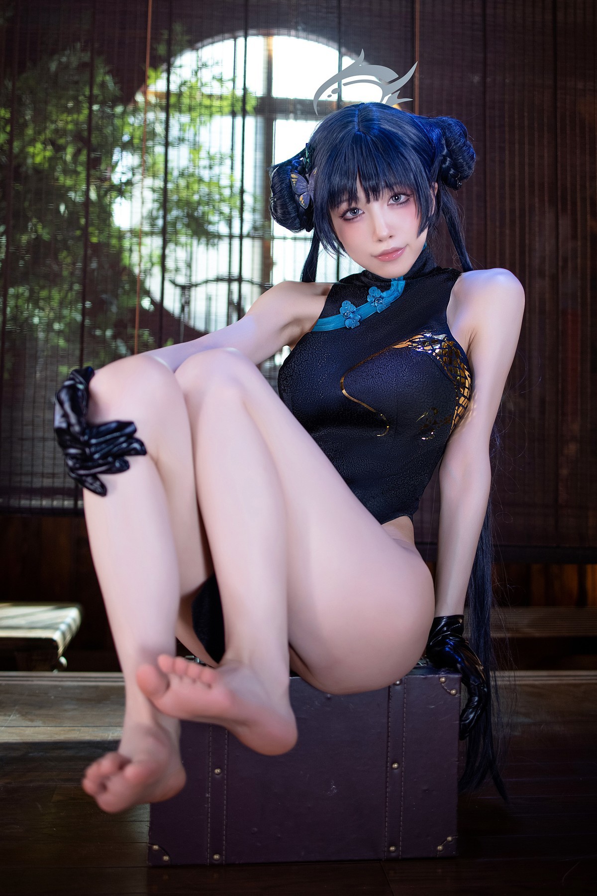 Cosplay 水淼Aqua 碧蓝档案 妃咲 Set.01 17