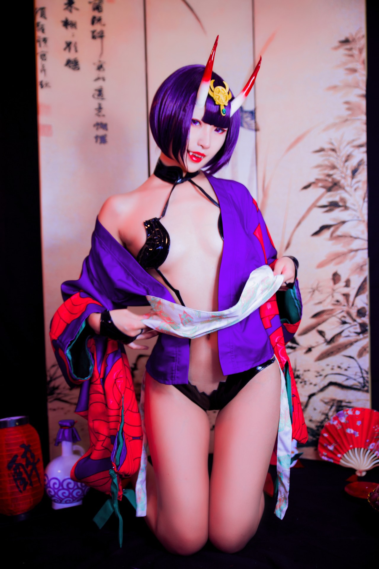 Cosplay Misswarmj 酒吞童子女仆 Shuten Douji 15