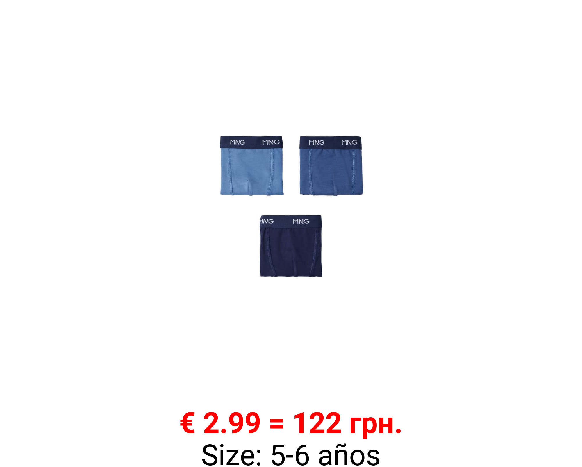 Pack 3 bóxers combinados