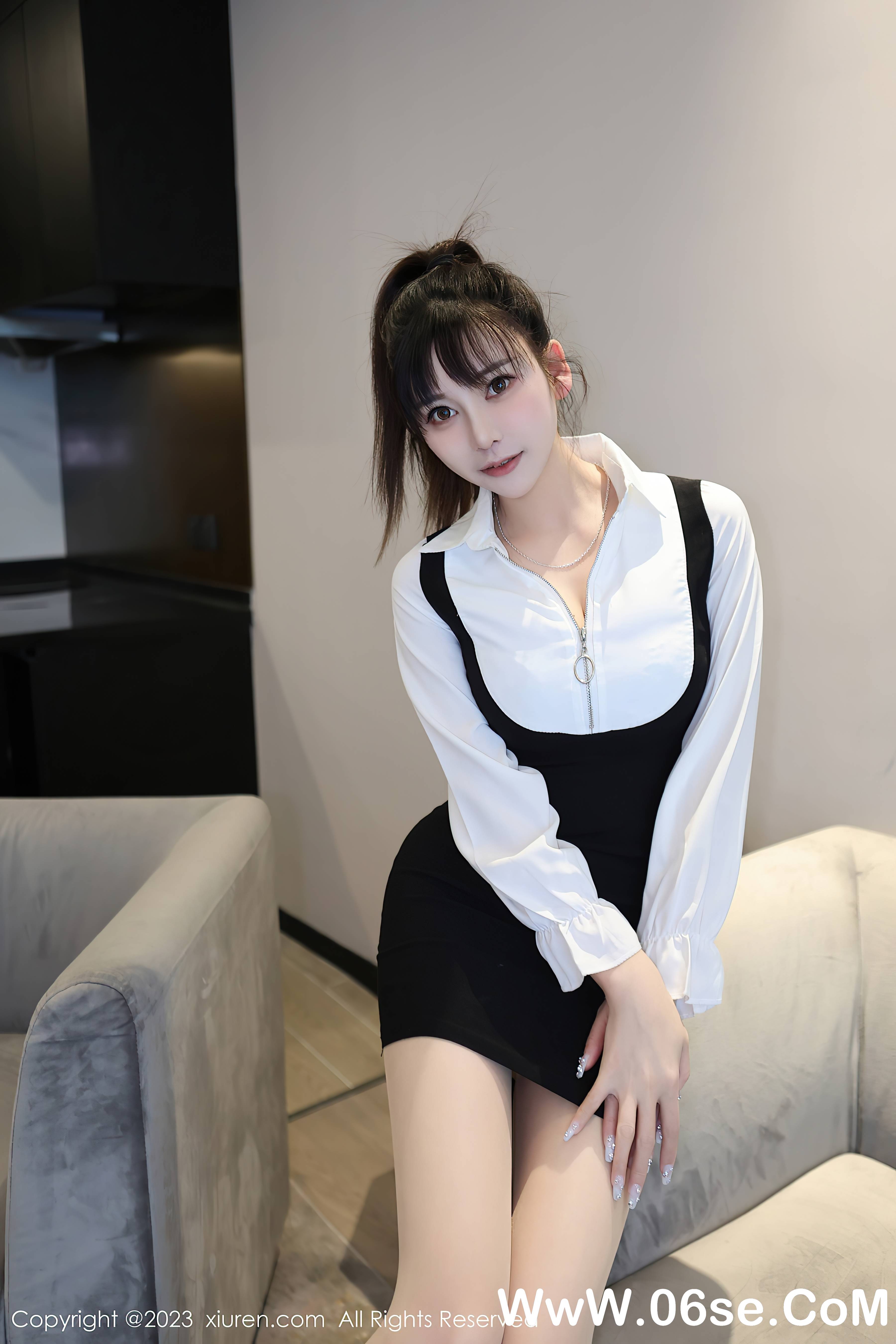 图片[3]-[XiuRen秀人网] 2023.05.09 NO.6700 夏希-六色网