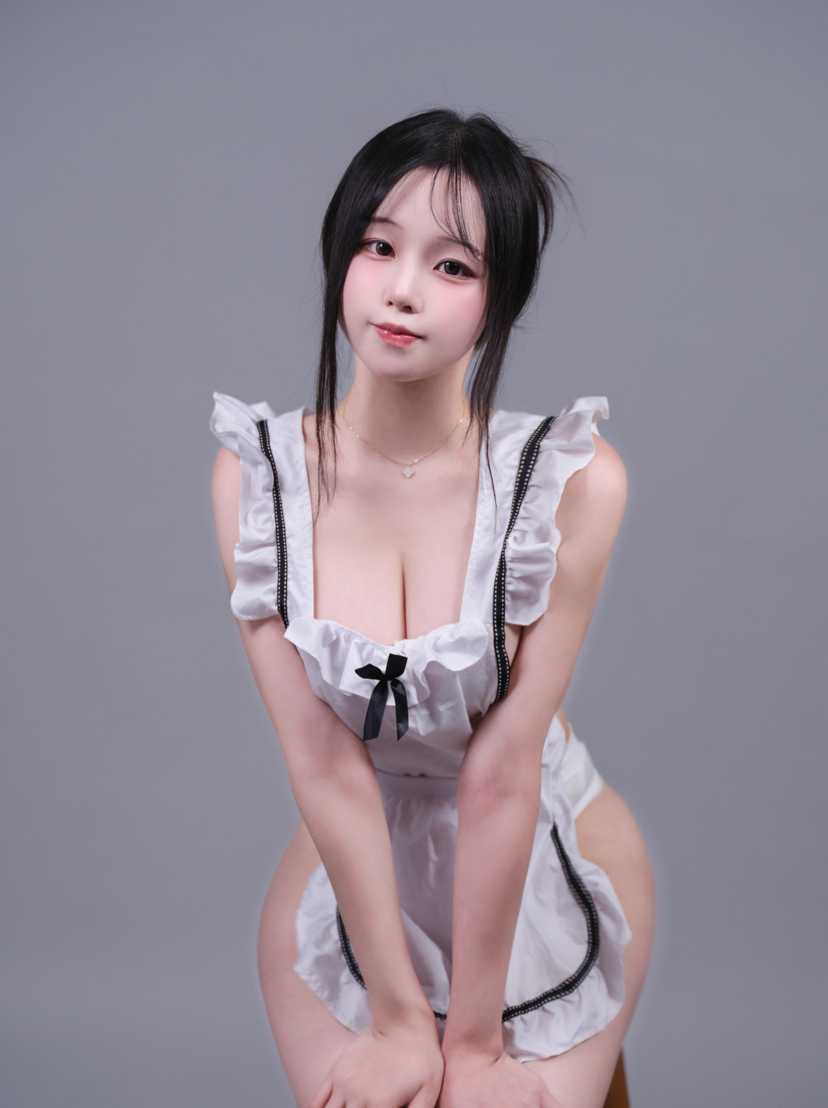 WooU 우유, [Glamarchive] Maid Uniform 16