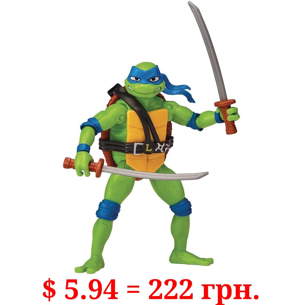 Teenage Mutant Ninja Turtles: Mutant Mayhem 4.5” Leonardo Basic Action Figure by Playmates Toys