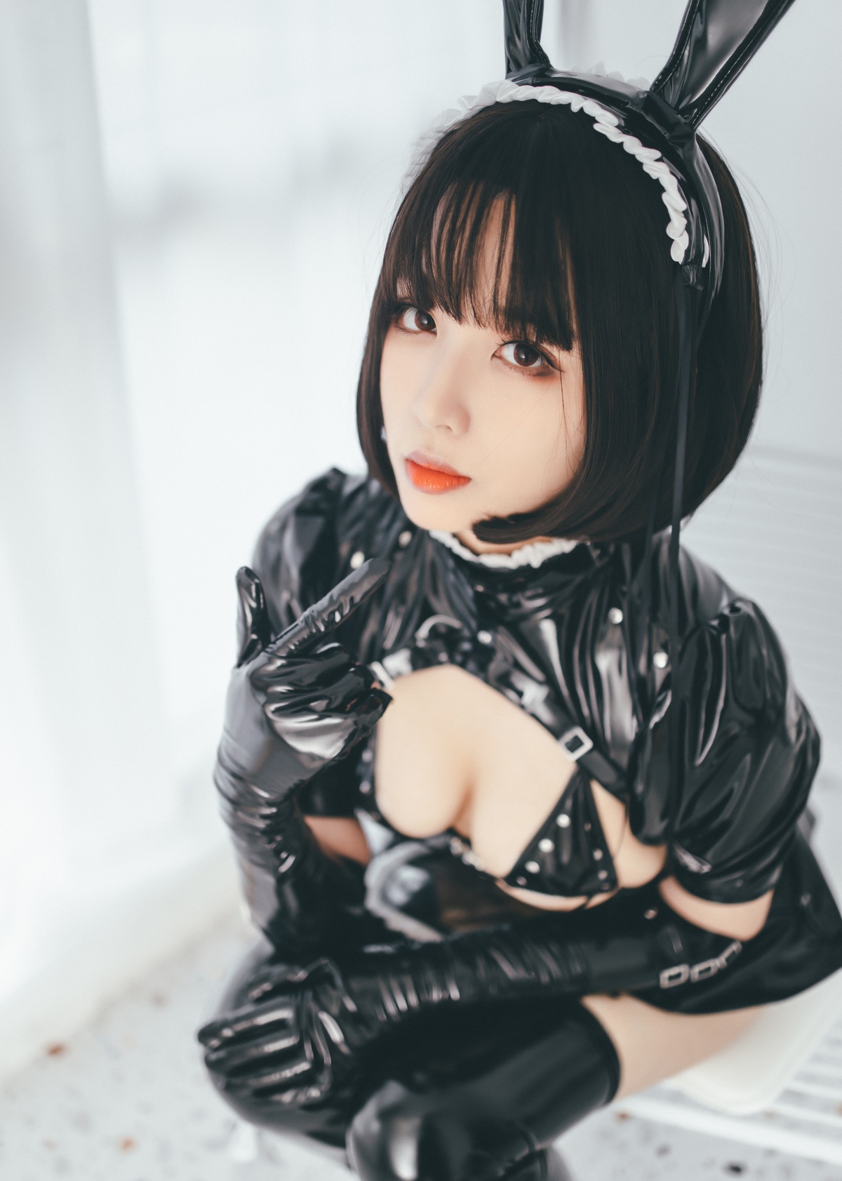 [轩萧学姐] 兔女郎女仆 50