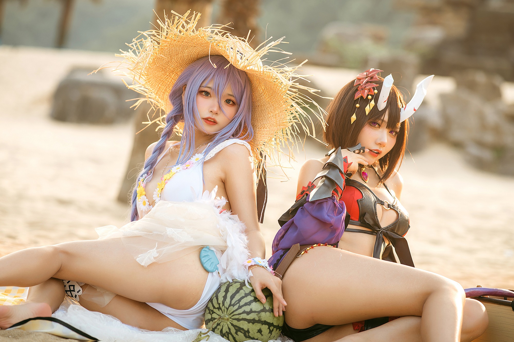 伊喵君_Nya &是一只熊仔 - 《公主连结》 静流&惠理子(Princess Connect)  38P-147M 38