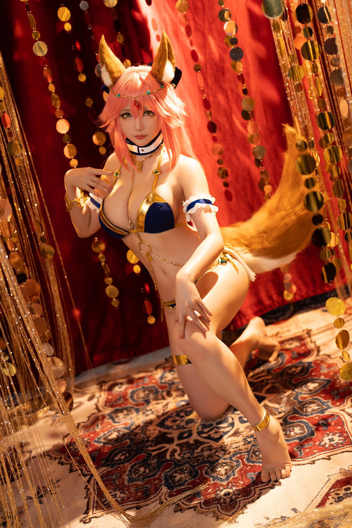 星之迟迟 Cosplay 玉藻前舞娘 13
