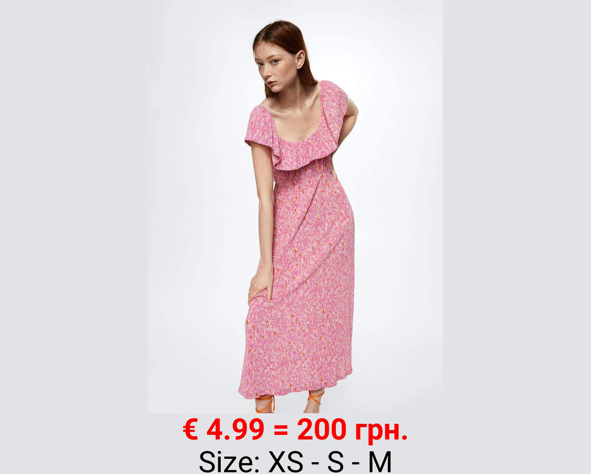 Vestido estampado floral