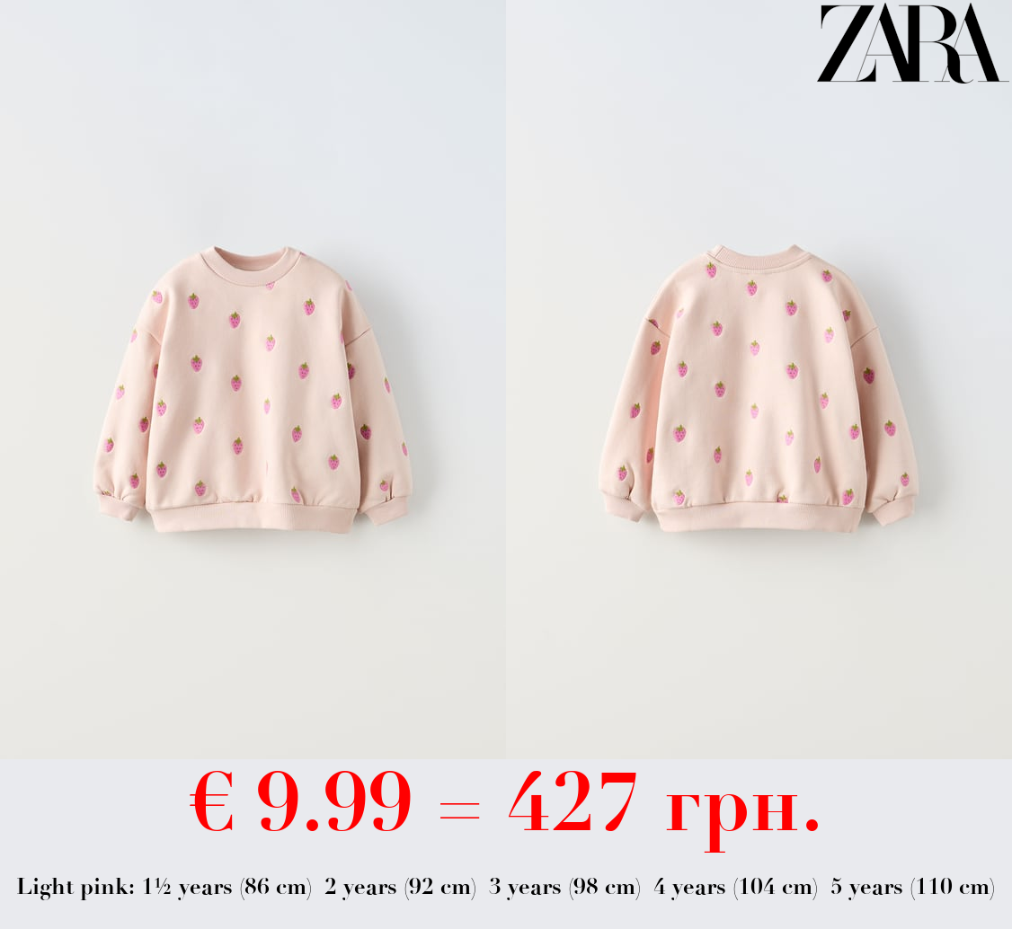 EMBROIDERED SWEATSHIRT