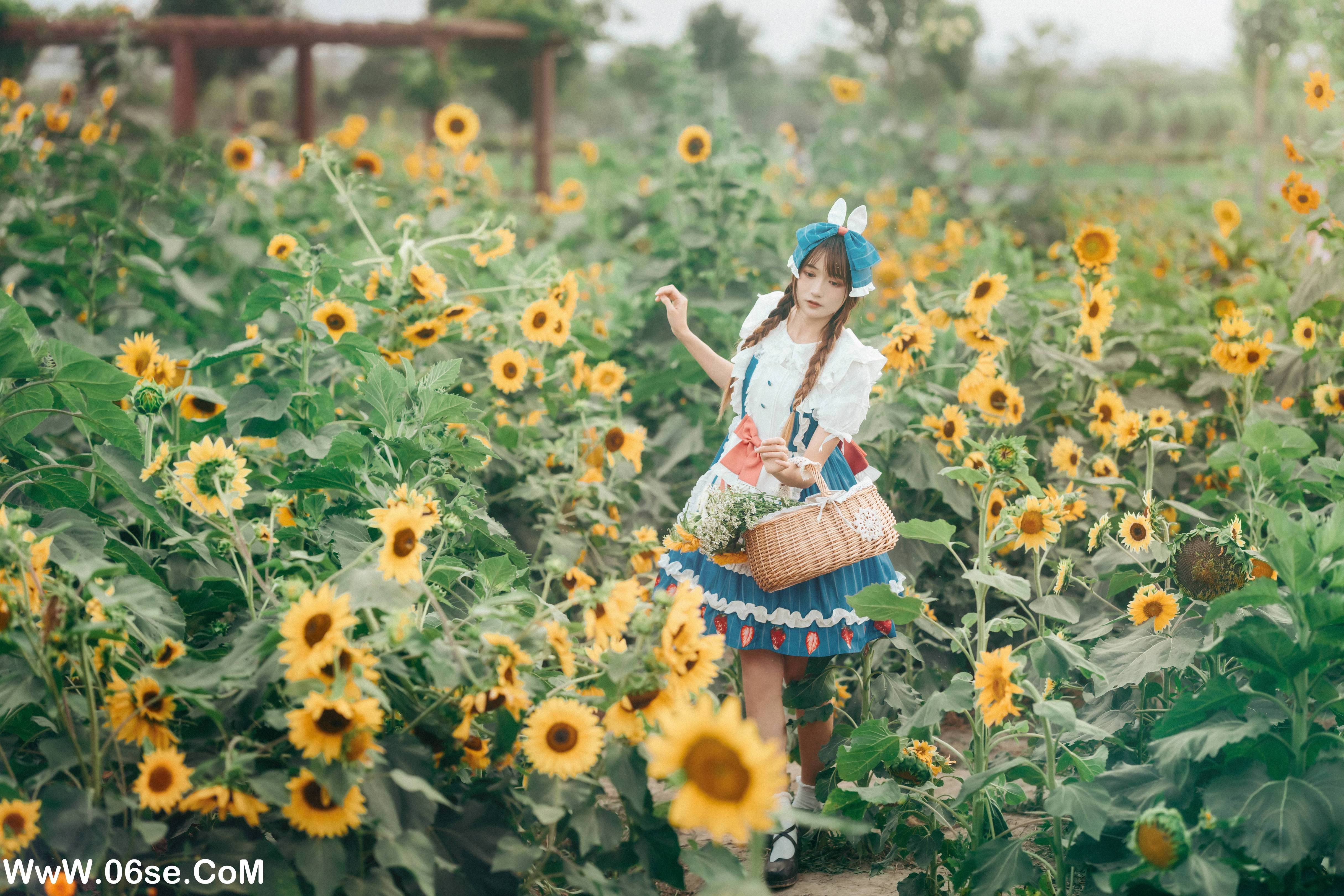 图片[7]-[YITUYU艺图语]2022.07.18 甜甜向日葵女孩 兔子Zzz不吃胡萝卜[31+1P／318MB]-六色网