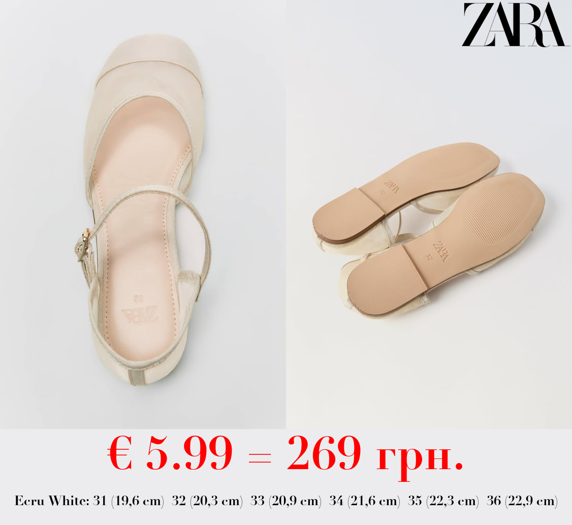 CAP-TOE BALLERINA