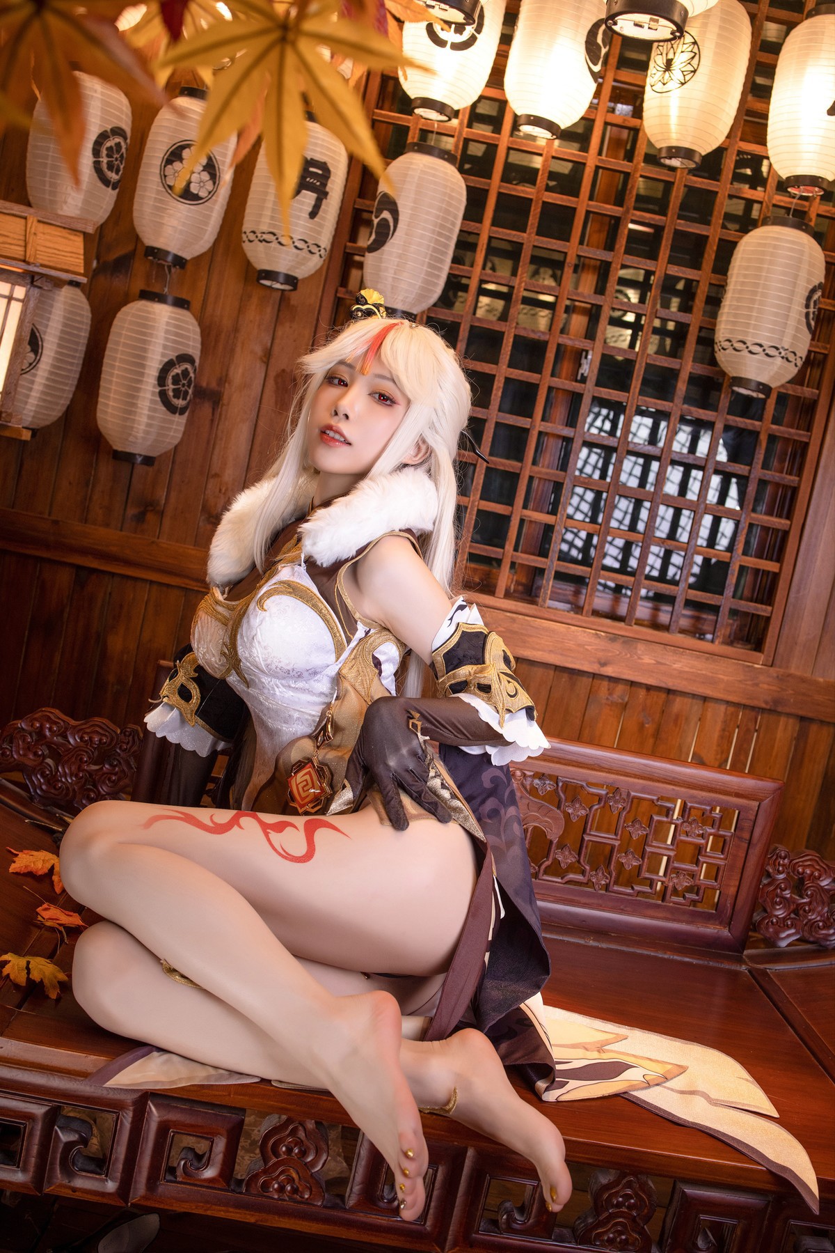 Cosplay 水淼Aqua 凝光原造型 5