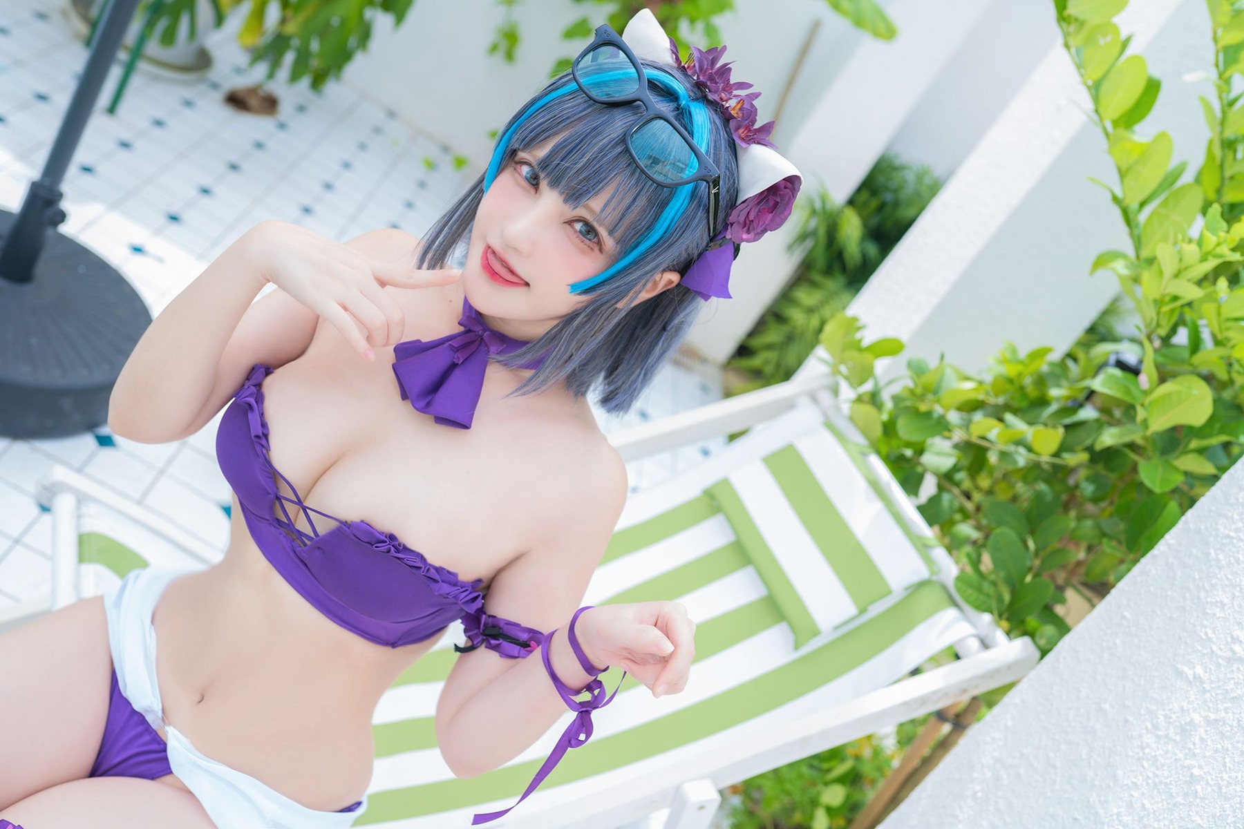 [Senya Miku 千夜未来] Cheshire Swimsuit 21