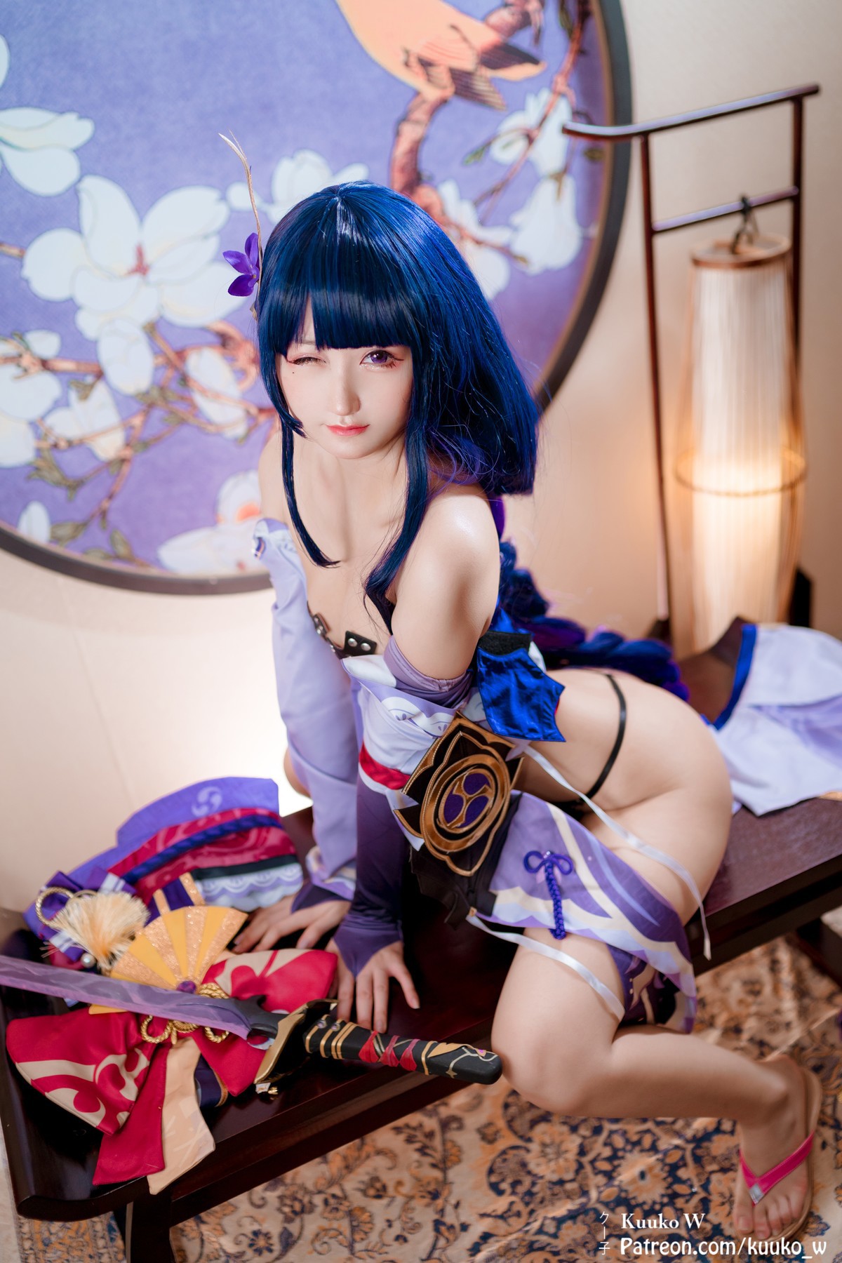 Cosplay KuukoW Baal Genshin Impact 9