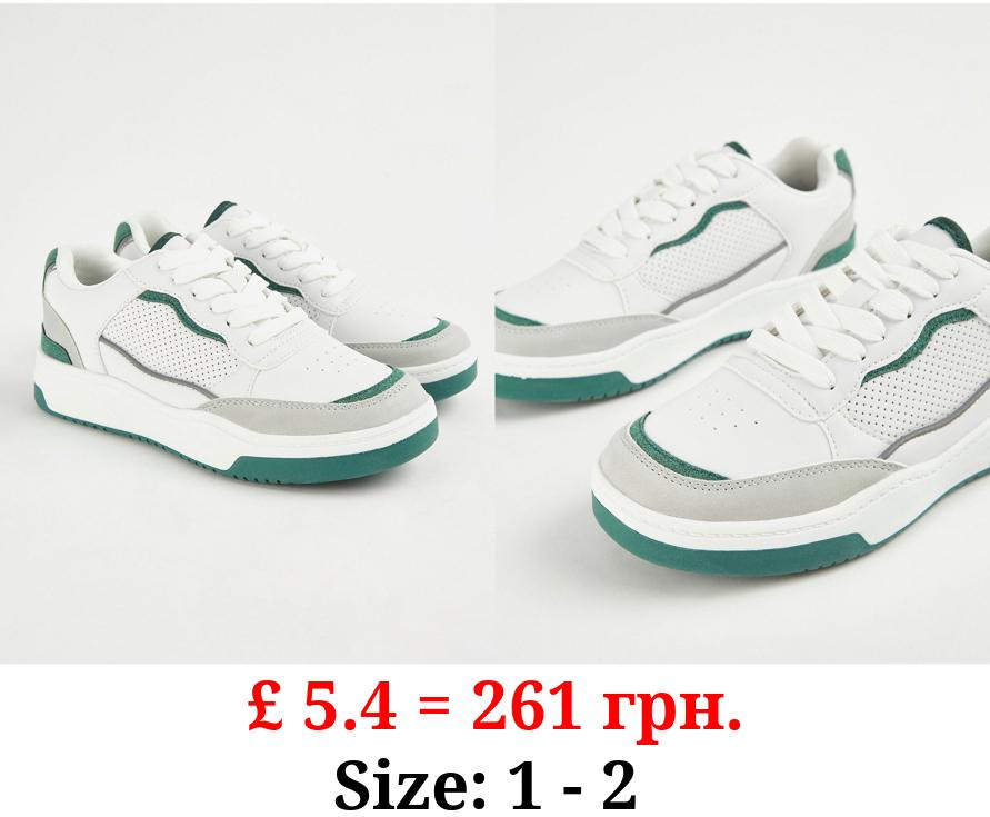 White Skater Trainers