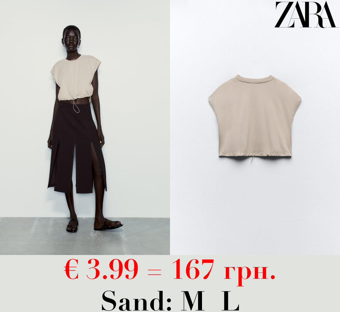 CROPPED STOPPER T-SHIRT