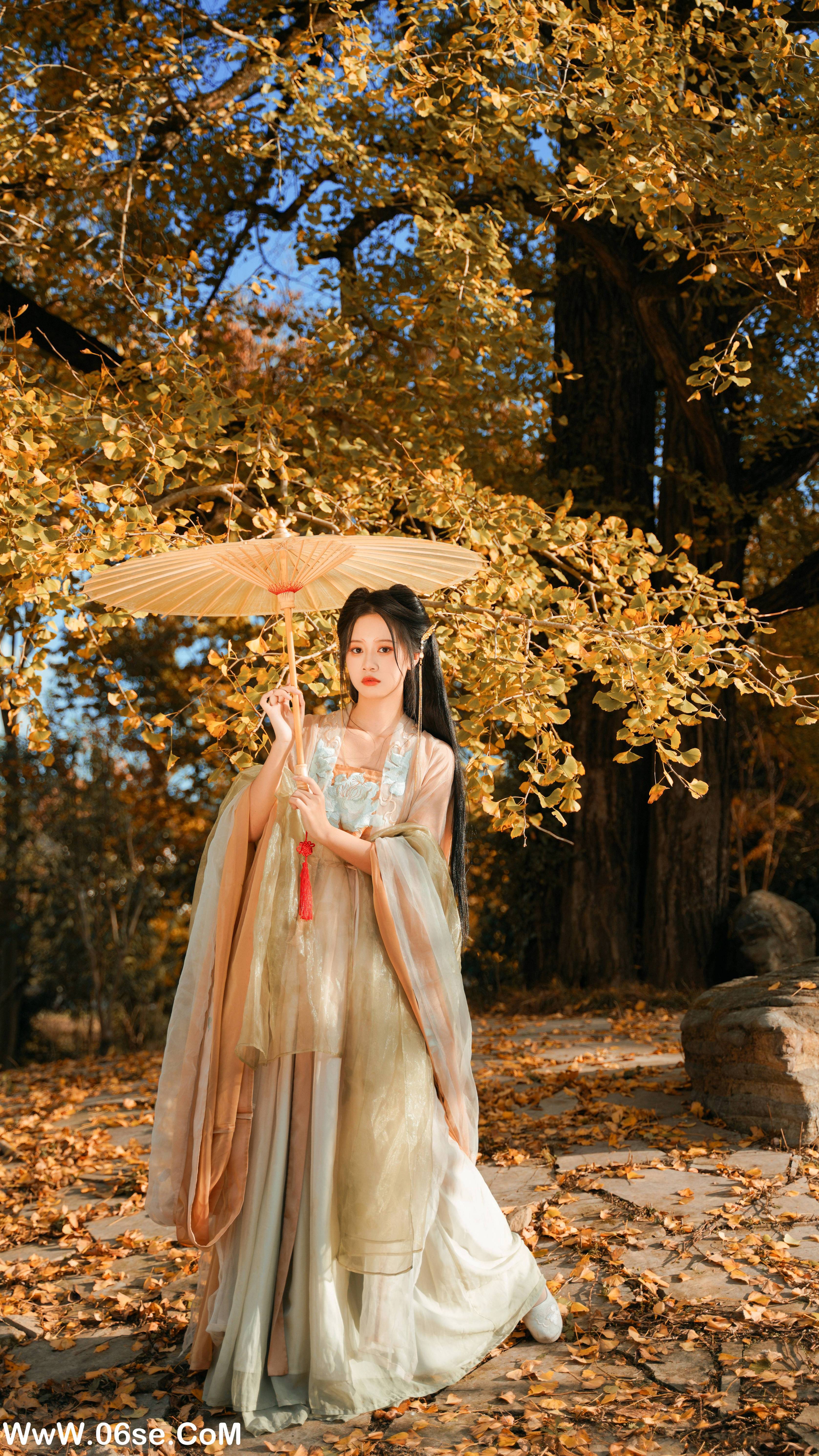图片[22]-[YITUYU艺图语]2022.12.12 银杏树下 旺旺小小舒[38+1P／467MB]-六色网