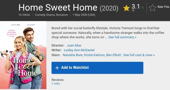 Home Sweet Home (2020) - IMDb