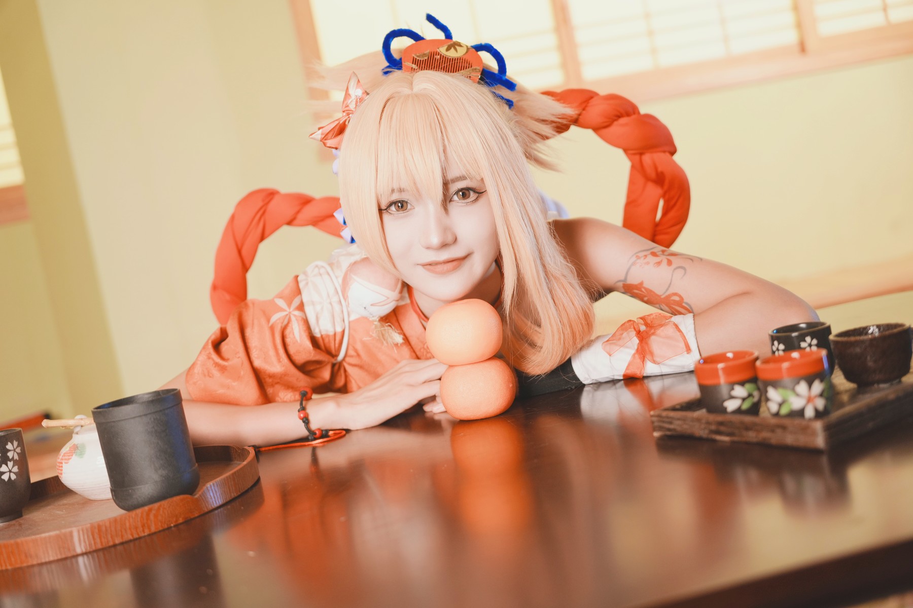 Cosplay 兔子Zzz不吃胡萝卜 我就说我就是宵宫 17