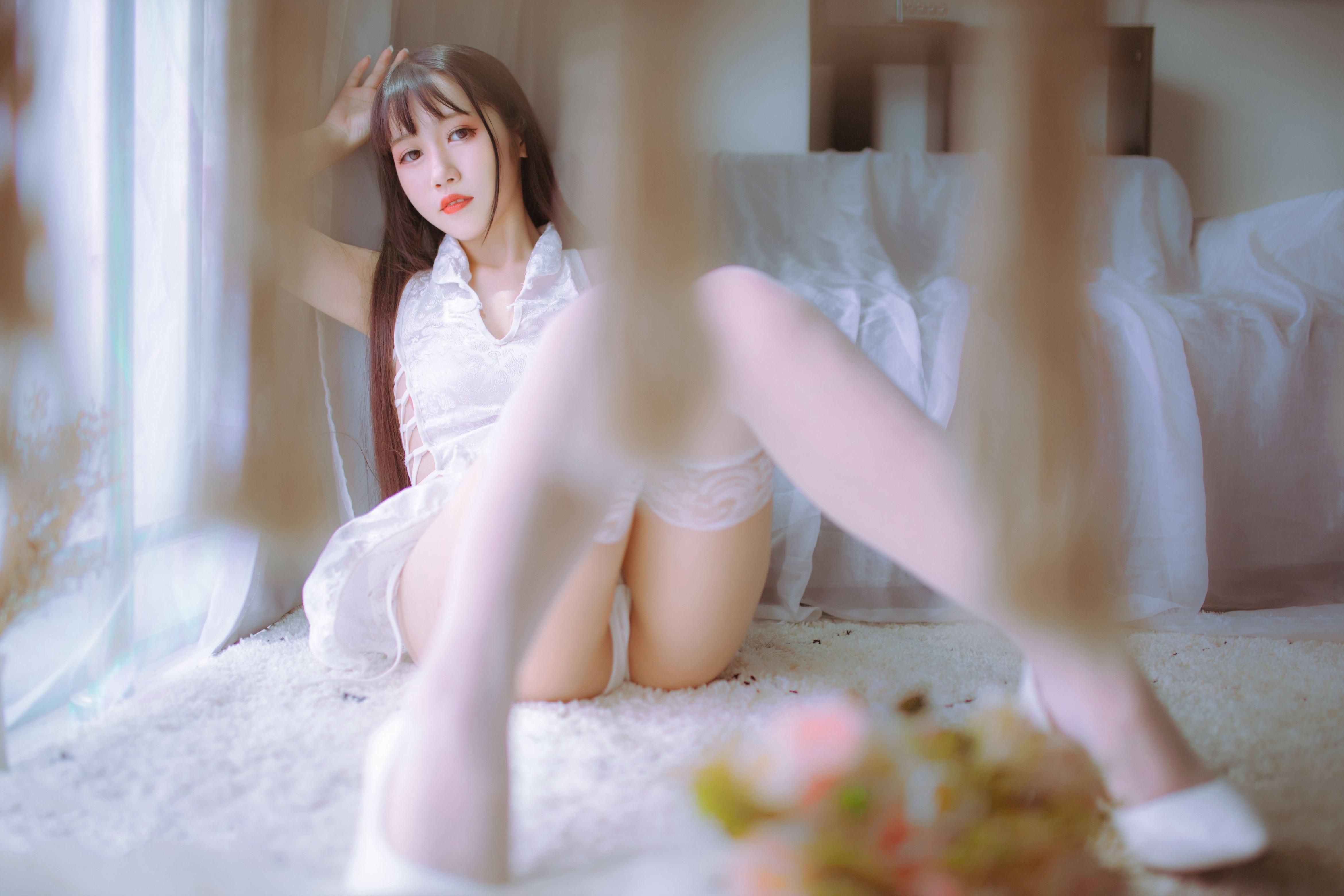抖娘利世 - 黑白旗袍双子 41P 29