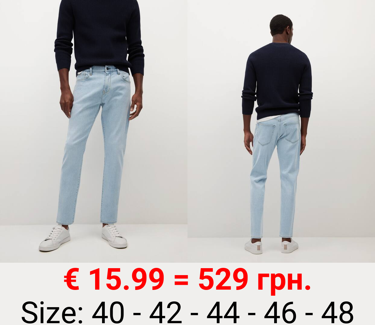 Jeans tom tapered fit lyocell