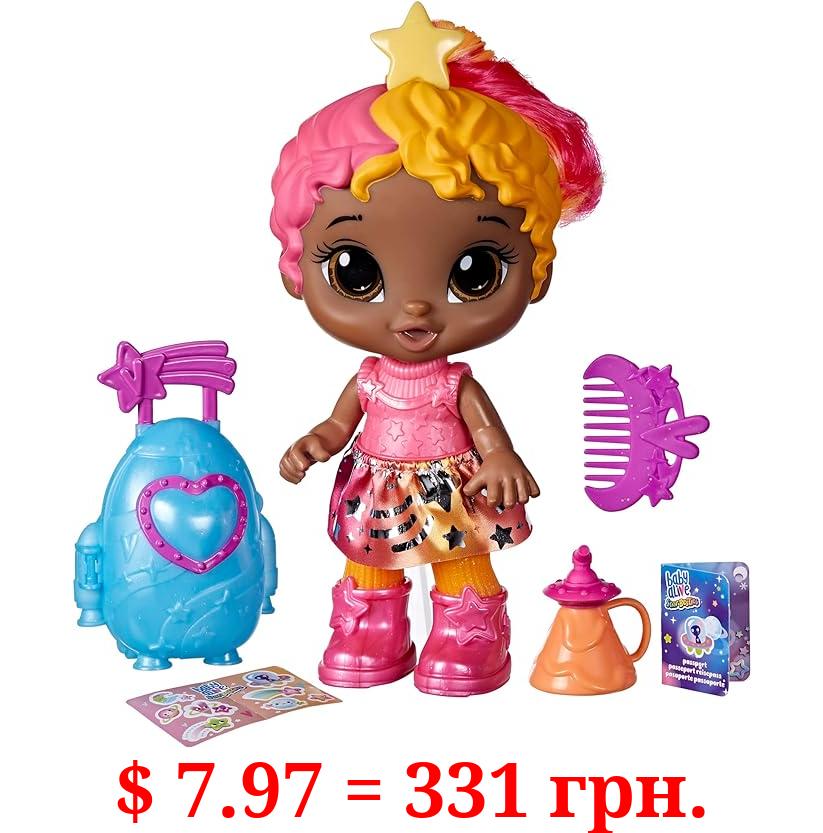 Baby Alive Star Besties Doll, Bright Bella, 8-inch Space-Themed Doll for 3 Year Old Girls and Boys and Up, Accessories