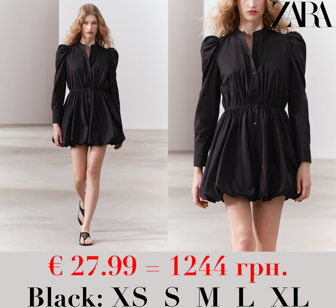 ZW COLLECTION SHORT BALLOON DRESS