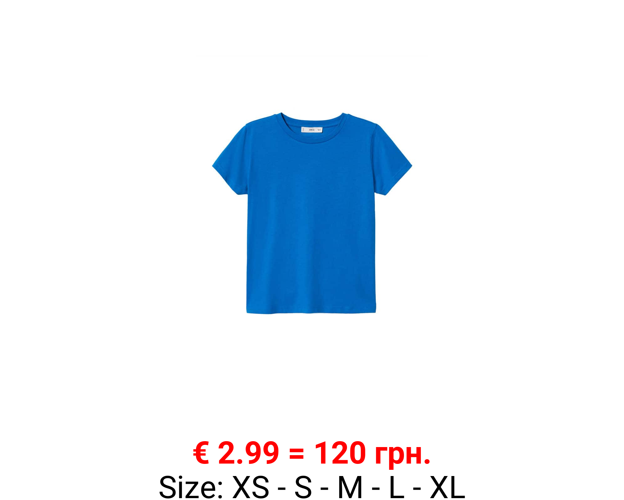 Camiseta básica algodón
