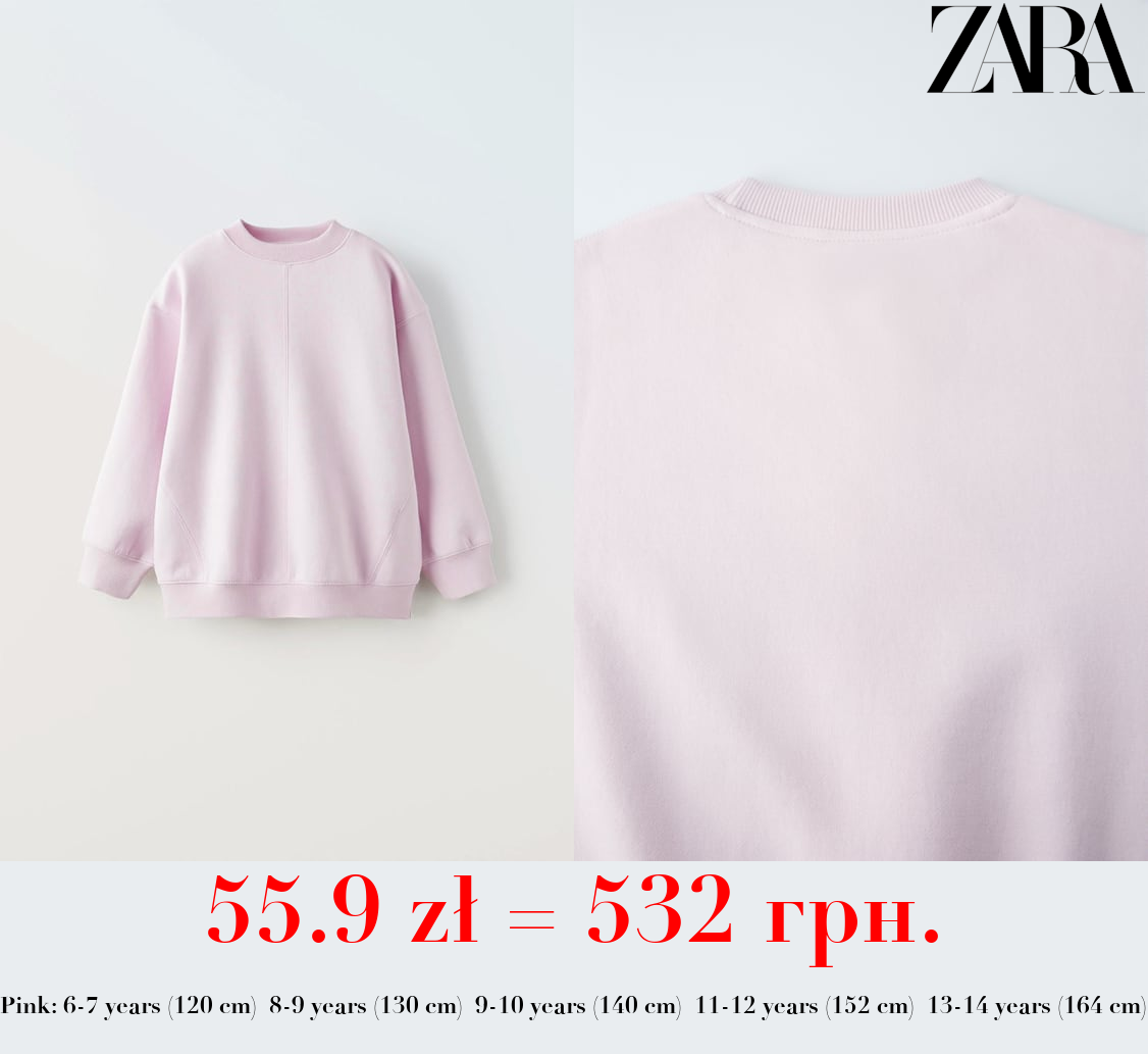 BASIC PLUSH SWEATSHIRT