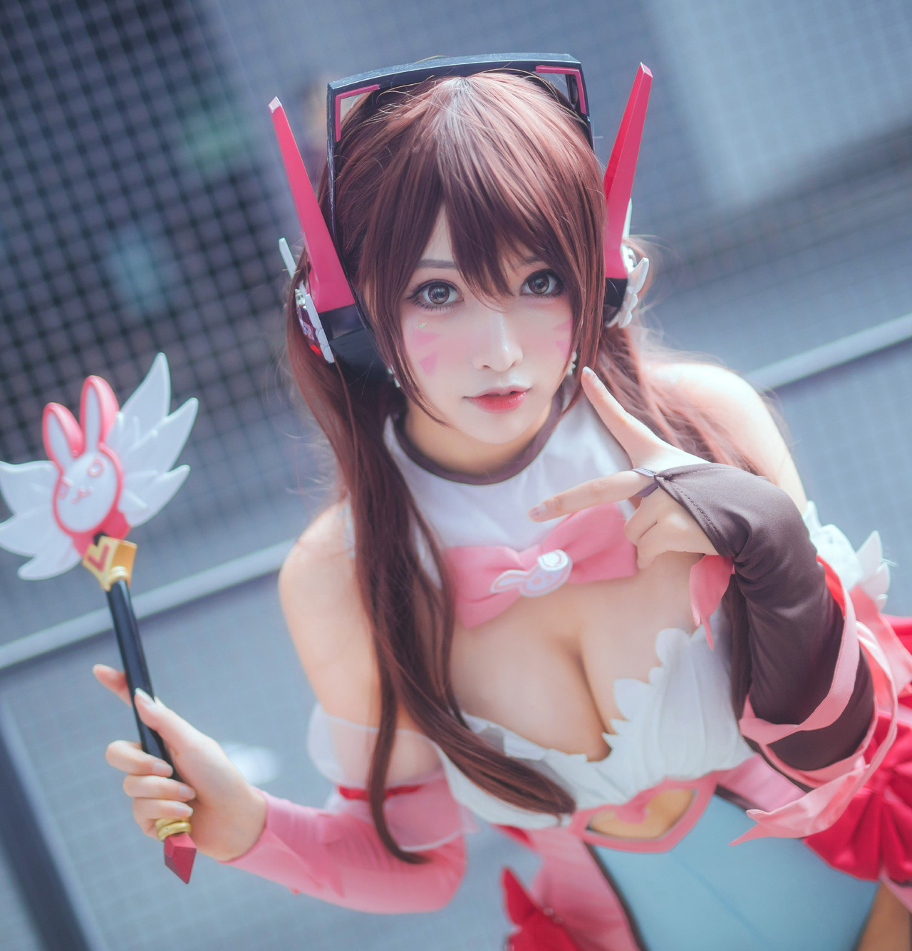 只是简言 Cosplay Magica D.Va 11