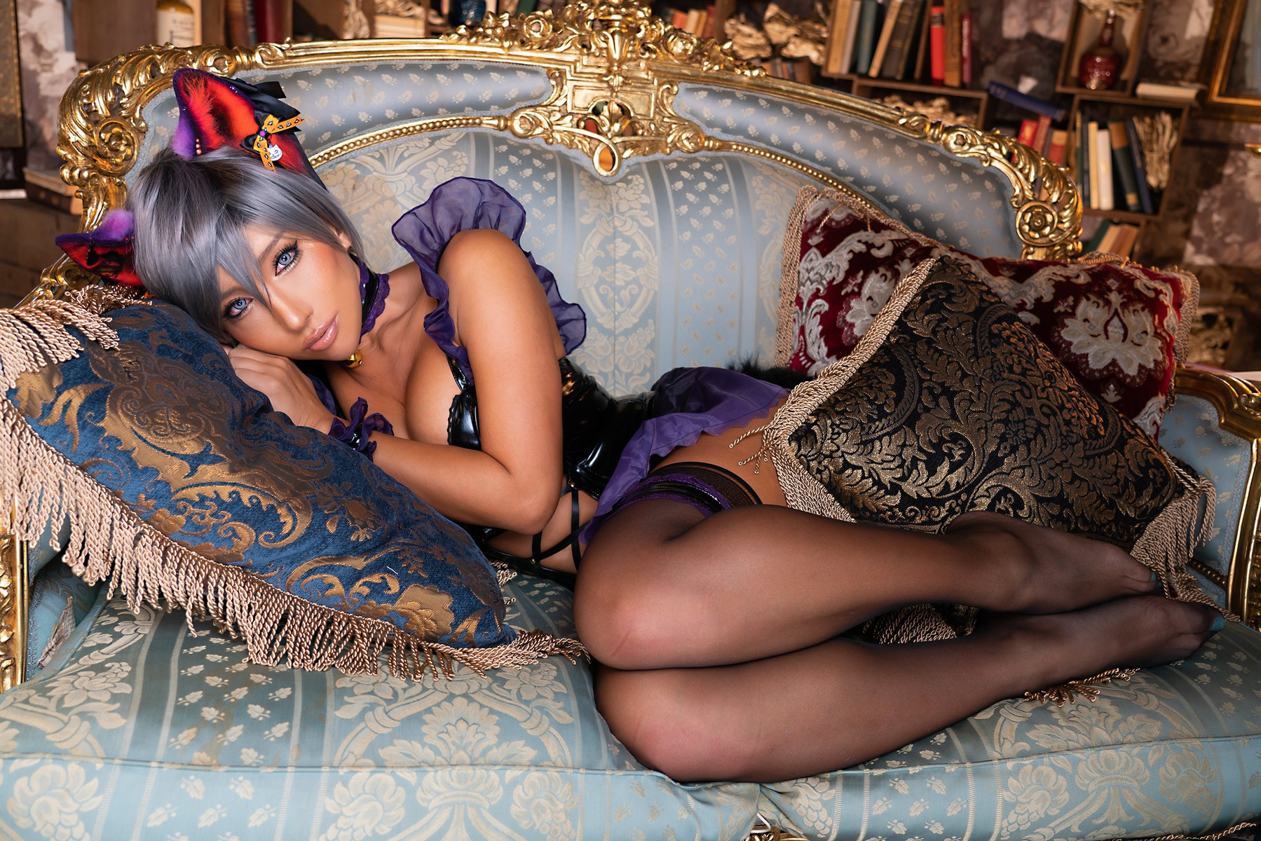 Cosplay Nonsummerjack ハロウィンキャットだにゃにゃにゃん 48