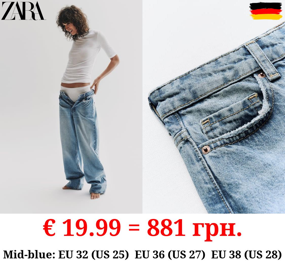 Z1975 STRAIGHT-FIT HIGH-WAIST FULL LENGTH JEANS