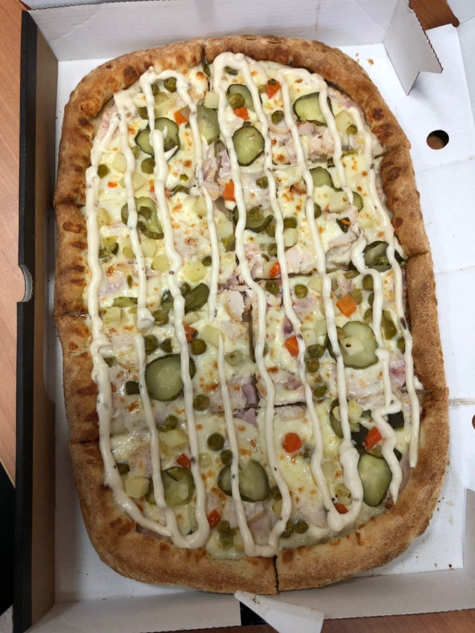 Пицца Оливье Додо пицца