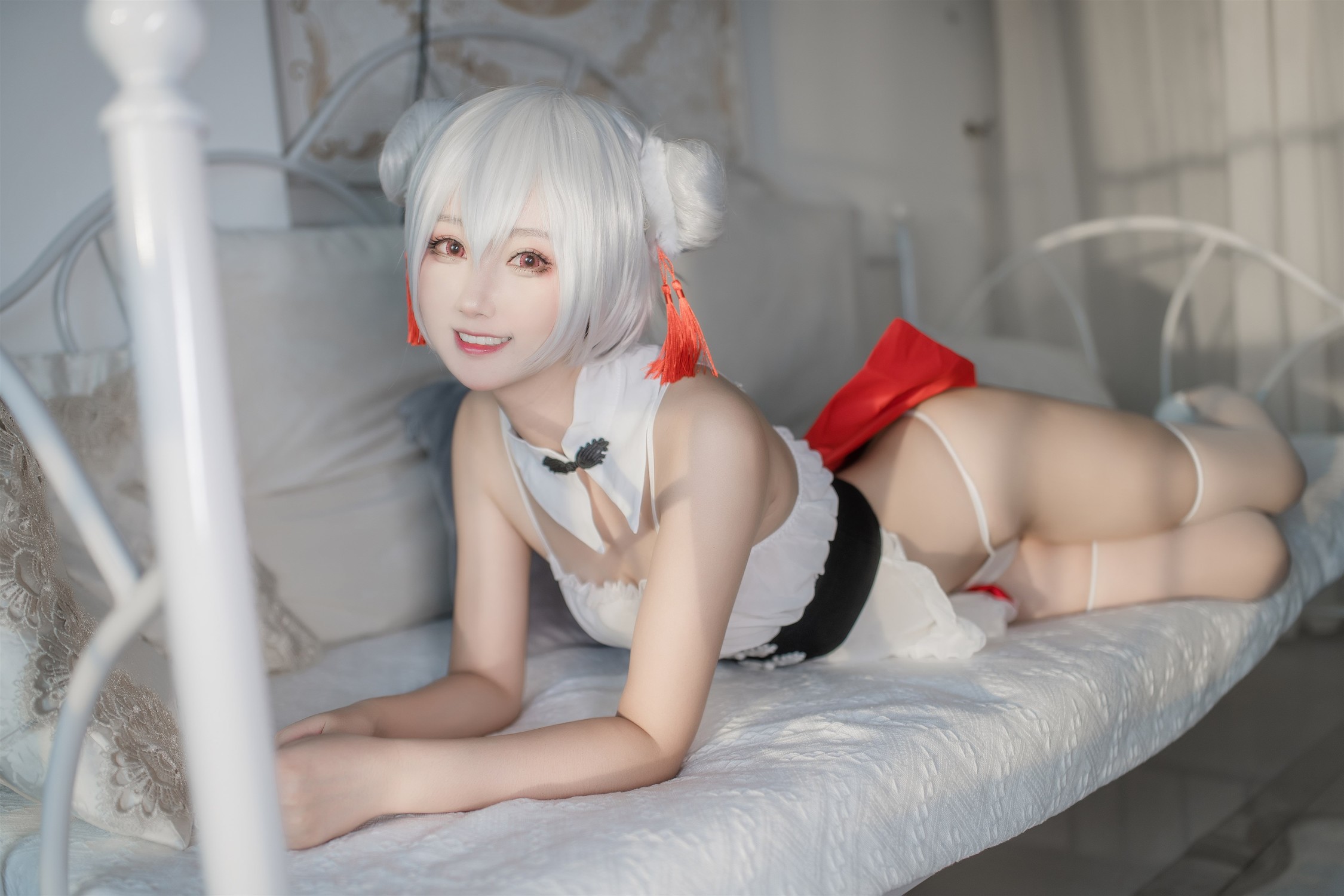 Cosplay 羽生三未 中華厨娘 17