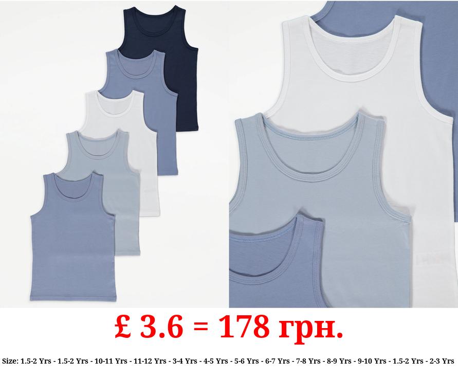 Blue Vests 5 Pack
