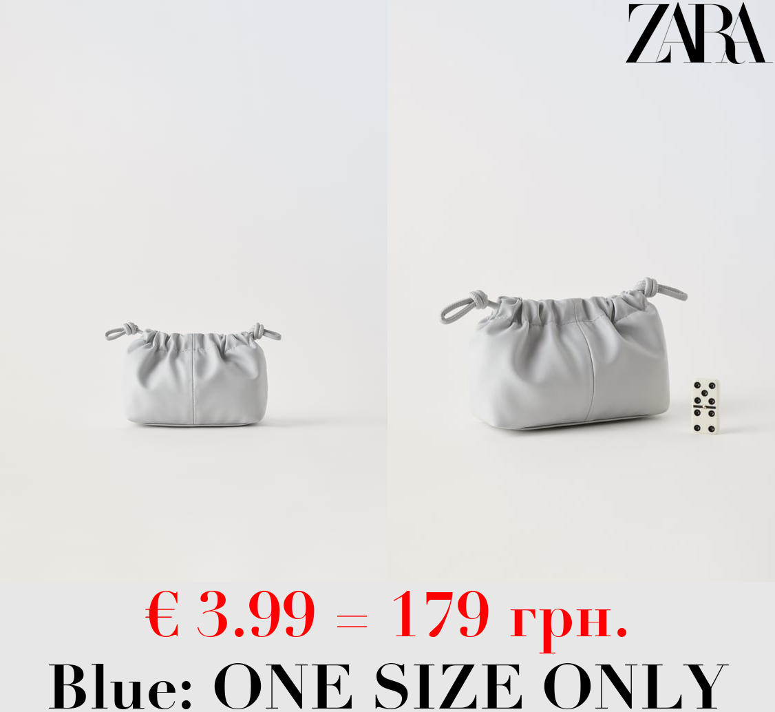 GATHERED CROSSBODY BAG