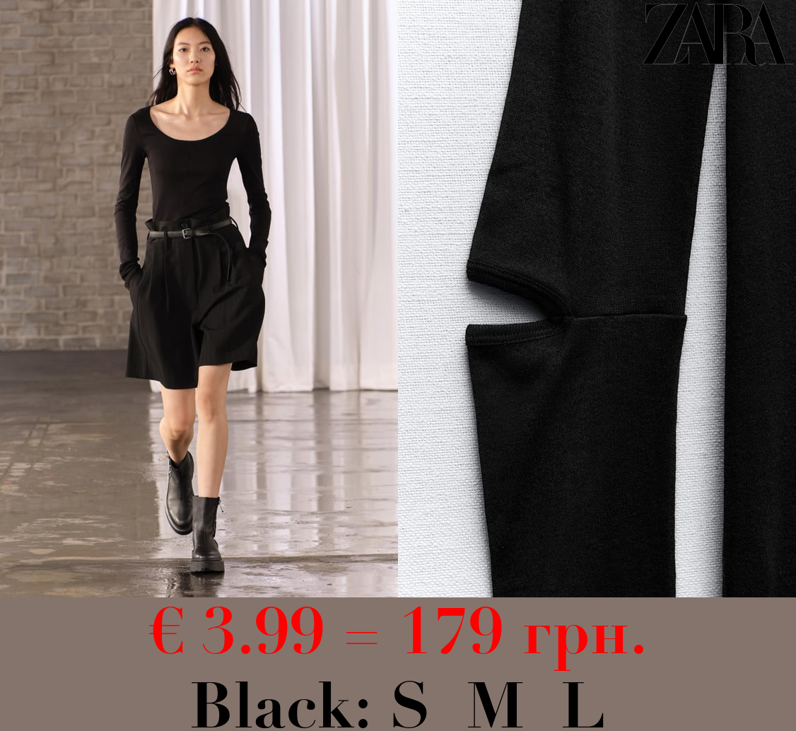 SEMI-SHEER DELICATE CUT-OUT TOP