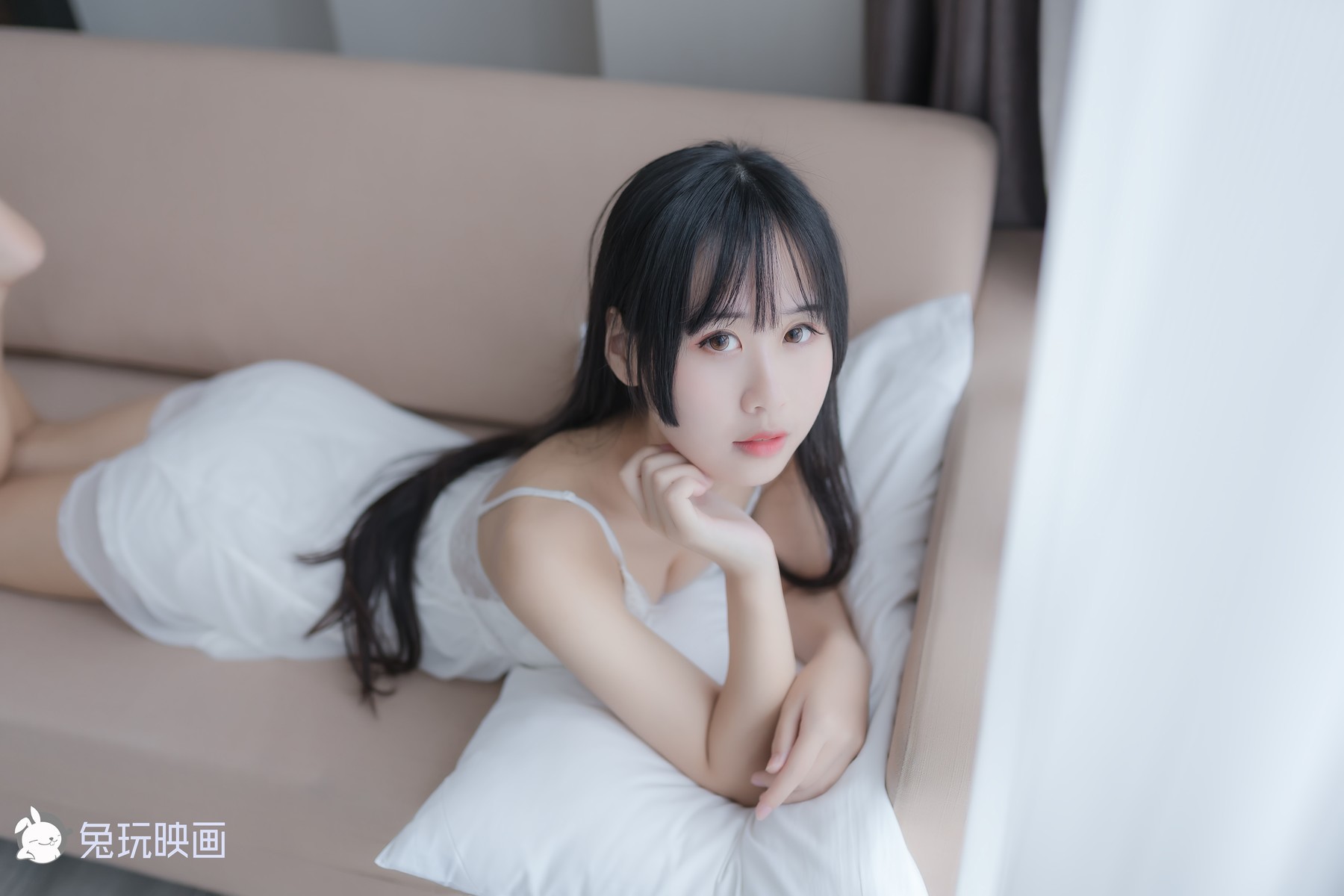 Cosplay 兔玩映画 白纱裙 33