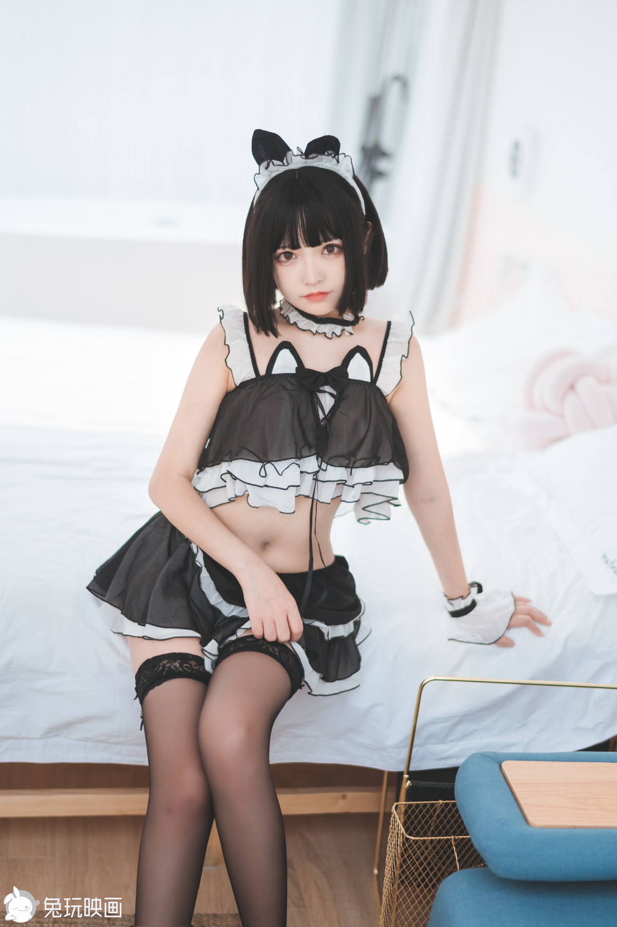 Cosplay 兔玩映画 黑丝猫耳 4