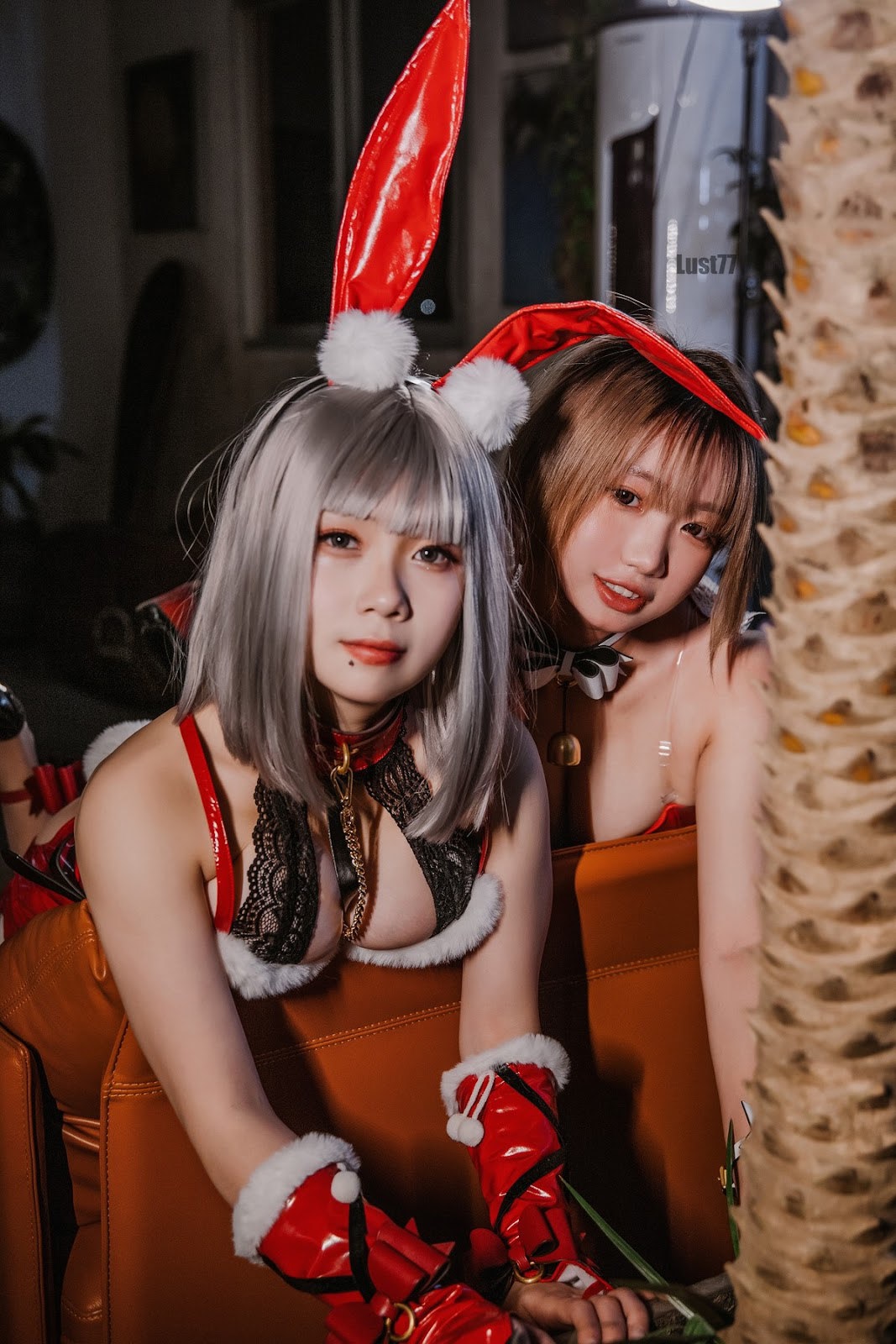 Cosplay 柒柒要乖哦 圣诞双兔 23