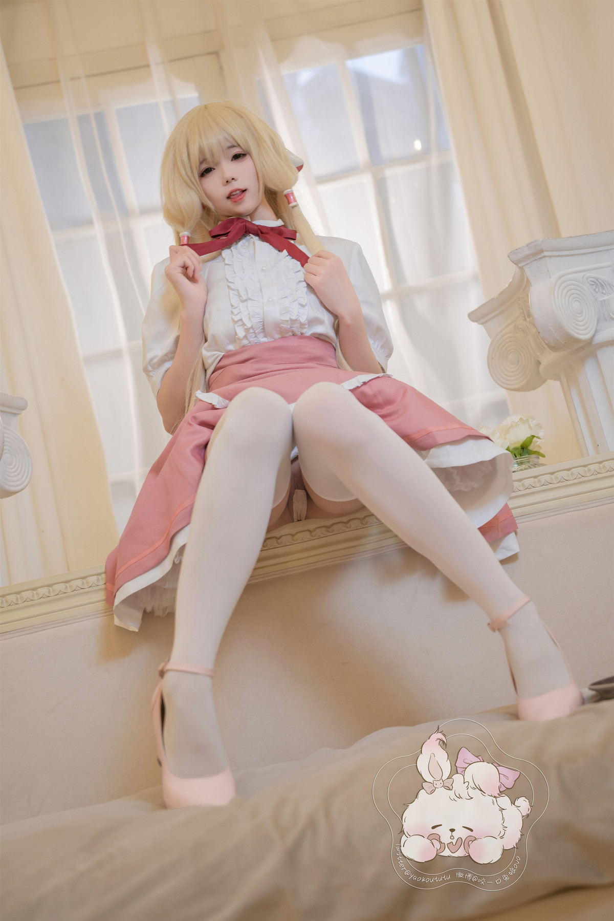 Cosplay 咬一口兔娘 女仆小叽 18