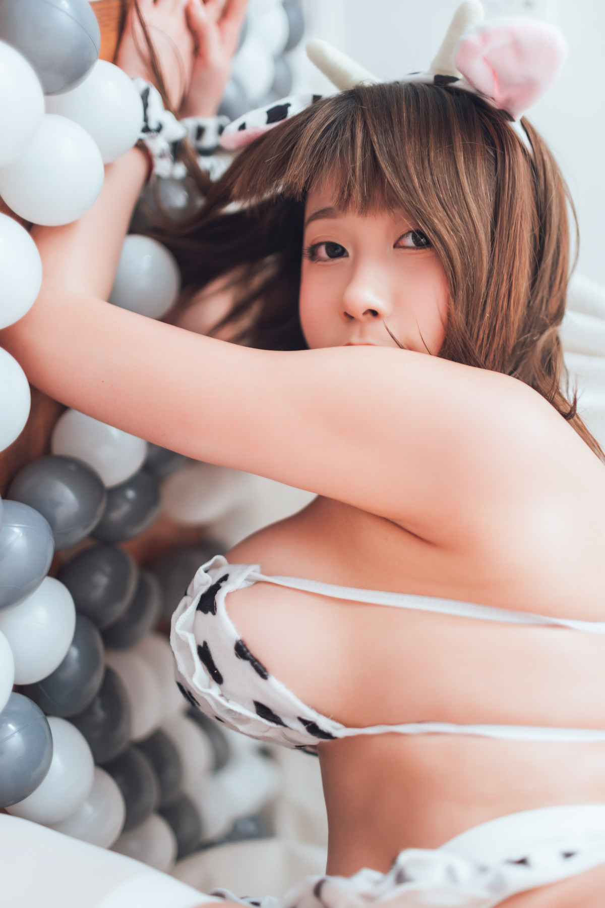 Cosplay 奈汐酱nice 牛年大吉 奶牛 6