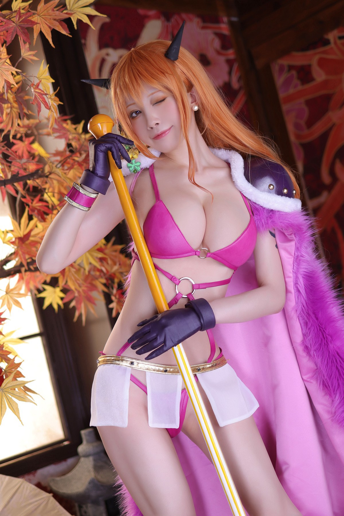 Cosplay 水淼Aqua Nami ナミ Set.01 2