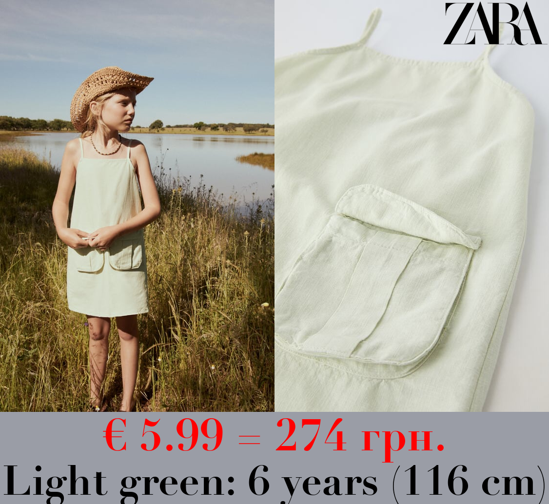 CARGO DRESS WITH POCKETS