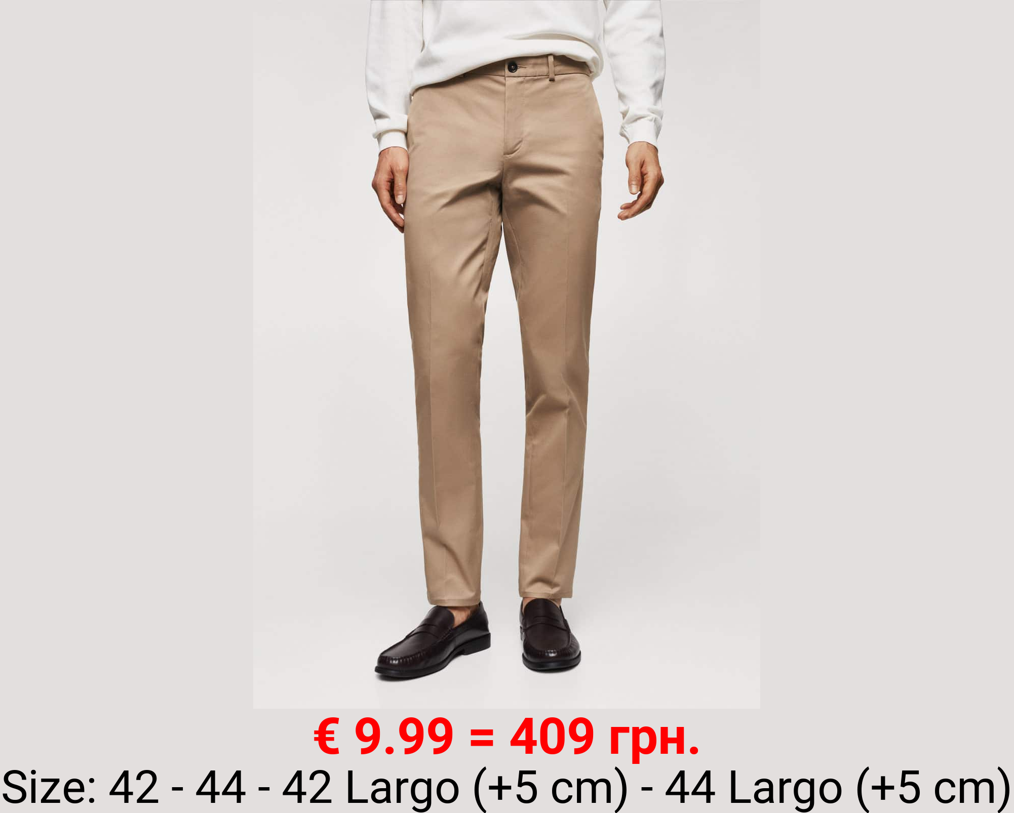 Pantalón chino slim fit
