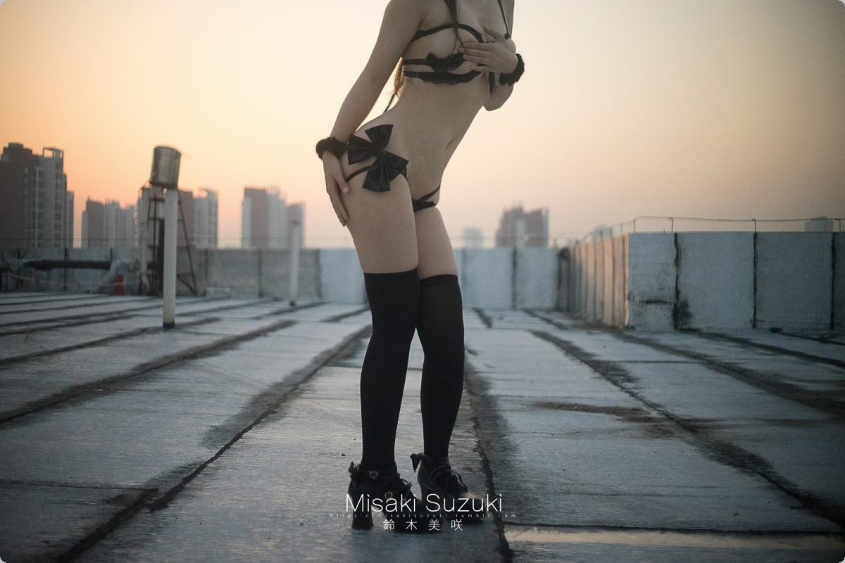 [福利姬] 铃木美咲 - 少女的天台露出[36P] 5