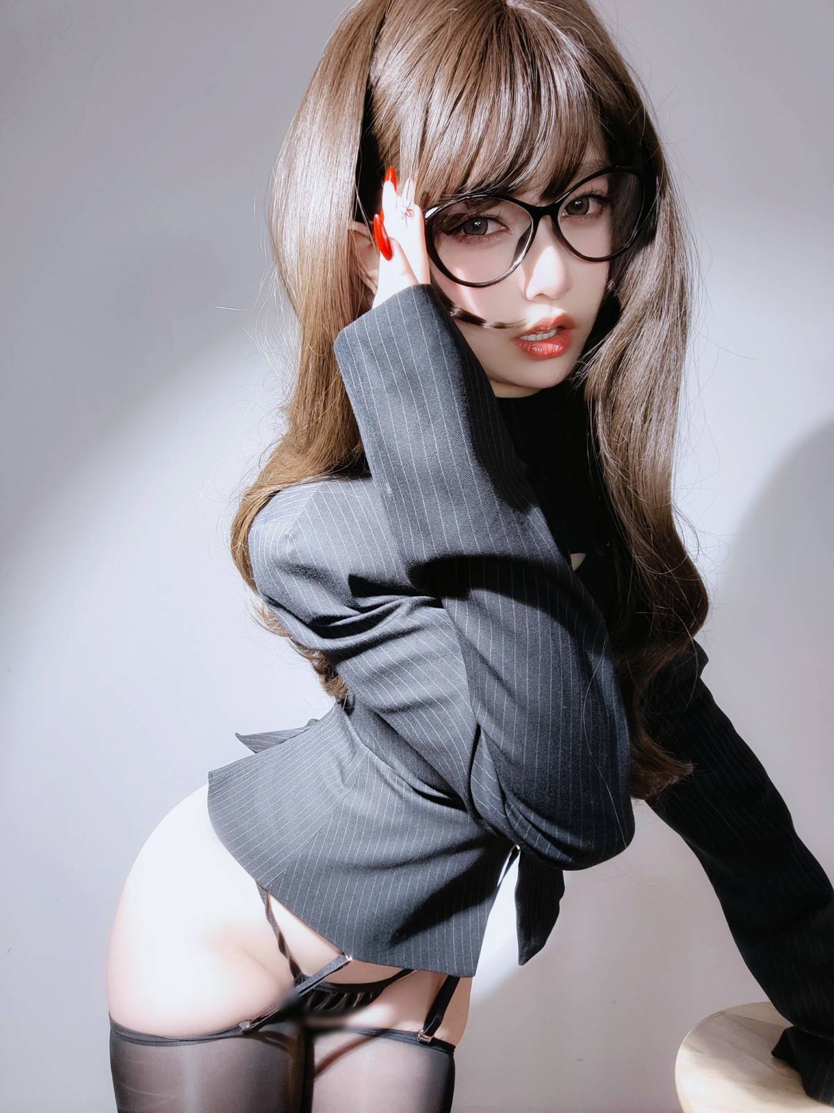 Cosplay 女主K 秘书の丝袜 Set.01 23