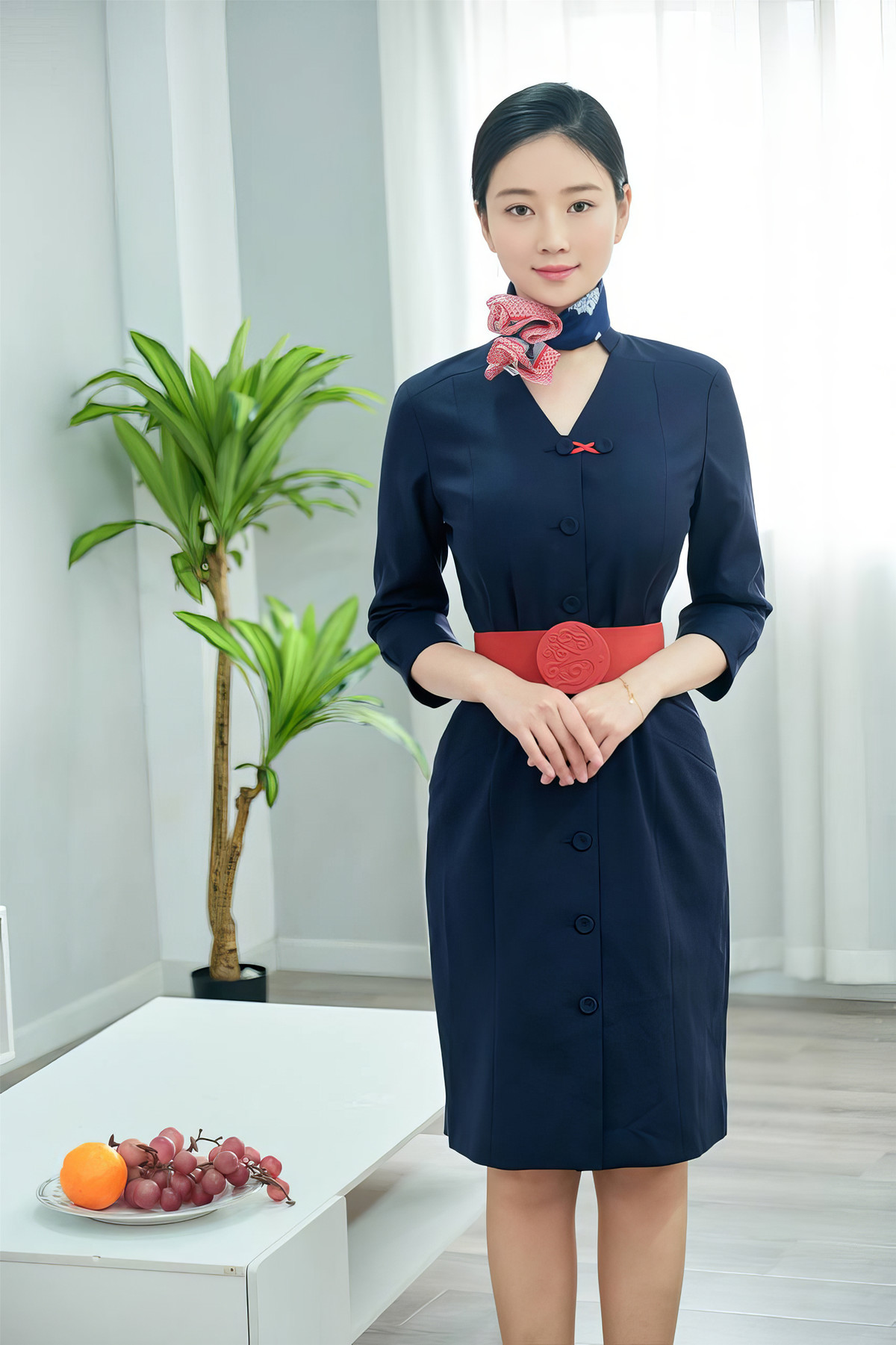 年年Nnian 空姐 & 炽天使 Set.01 19