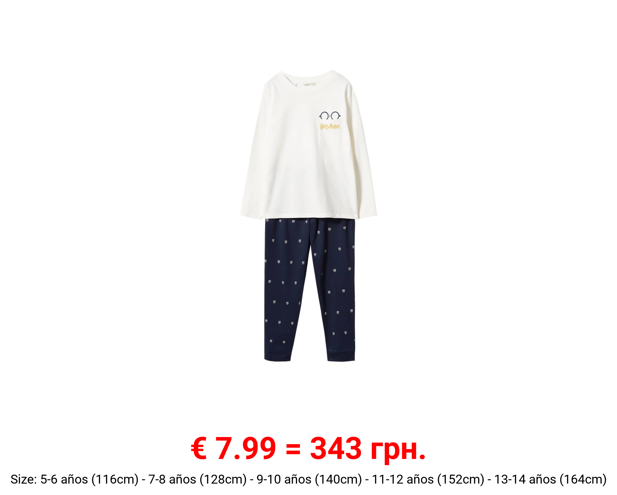 Pijama harry potter