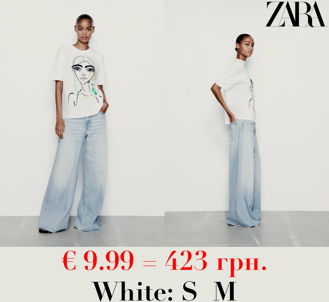 EMBROIDERED GIRL T-SHIRT