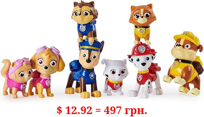 Paw Patrol, Kitty Catastrophe Gift Set with 8 Collectible Toy Figures, for Kids Aged 3 and Up